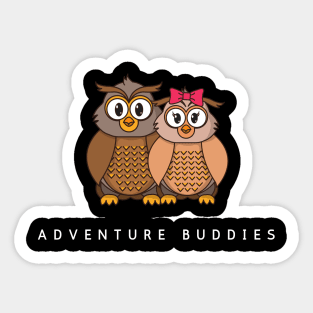 Adventure Buddies- Exploring the World Together Sticker